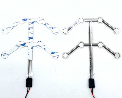 R16 Seatbelt signaling system for 2 seats