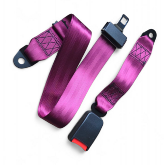 Statische heupgordel donkerpaars