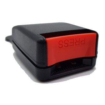 Autogordel Receiver 1 type:A (21mm) met E8 (kwaliteitskeurmerk)