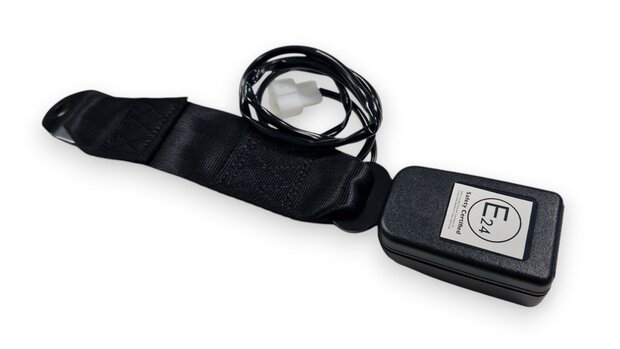 Receiver 14 with alarm cable/indicator Type:A (21mm) Seat belt receiver with E24 quality mark - alarm OFF (NO contact)