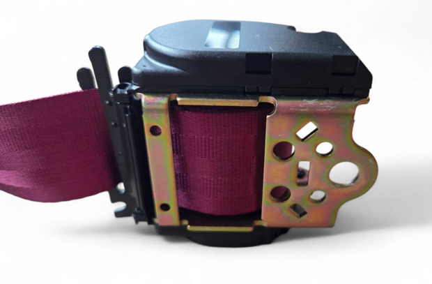 Automatische 3-puntgordel 3 meter donkerroze