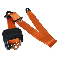3-point Seat Belt Orange Type A Safetybelt / Car Seatbelt 