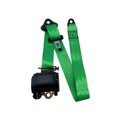 3-point Seat Belt LightGreen Type A Safetybelt / Car Seatbelt 