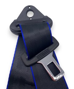 3-point Seat Belt Black with blue Type A Safetybelt / Car Seatbelt 