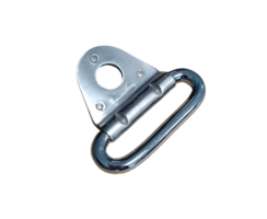 Shoulder point seat belt - metal