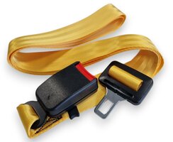  Traction belt / Fixation /  Adjustable Mobilization belt for Physiotherapy  - DARK YELLOW