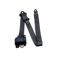 3-Point Seatbelt Dark grey / Safetybelt / Length 4 meters / Mobile Home Seatbelt 4 meter