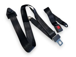 Static 3-Point Seatbelt / Safetybelt / Car Seatbelt with classic closure