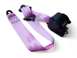 3-point Seat Belt light pink Type A Safetybelt / Car Seatbelt 